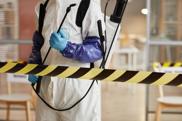 Professional Biohazard technician working in Markham, TX